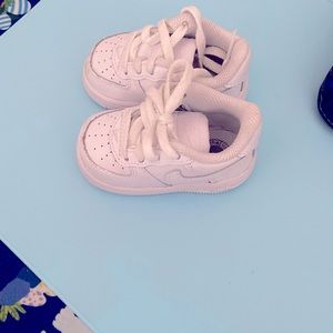 Infant size Uptowns ( Airforce 1) sneakers.